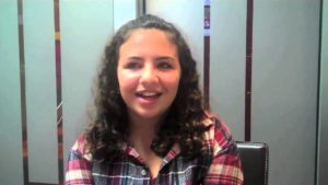 Noelle C - At a year and a half into treatment at Davis Orthodontics