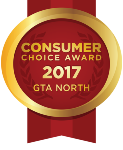 Davis Orthodontics receives the 2017 Business Excellence Consumers Choice Award GTA