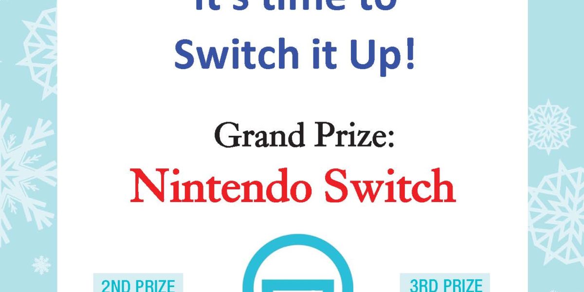 Chance to win a Nintendo Switch!!